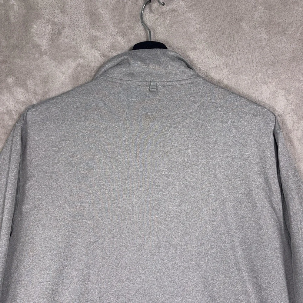 Polo Sport Ralph Lauren Quarter Zip Pullover Mens Large Gray Performance Jacket